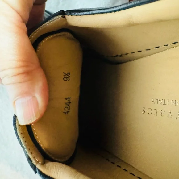 NEW John Varvatos Low Reed Sneakers , Size 9.5 BLACK - Picture 7 of 11